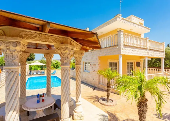 Villa Prodromi Large Private Pool Ac Wifi ヴィラ