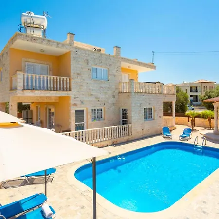 Large Private Pool Ac Wifi * Prodromi