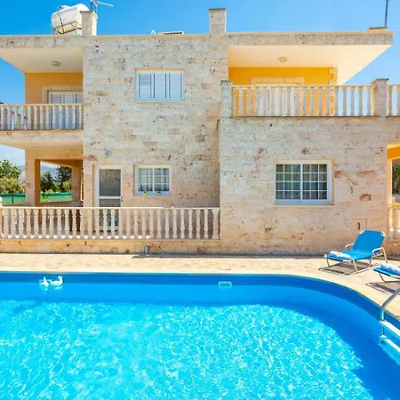 Large Private Pool Ac Wifi Villa Prodromi